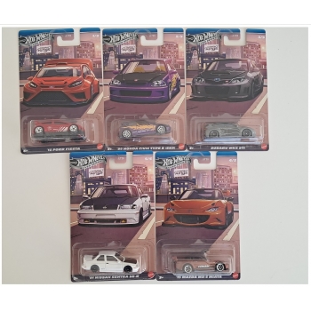 Hot Wheels 1:64 Zestaw Compact Kings - 5 szt